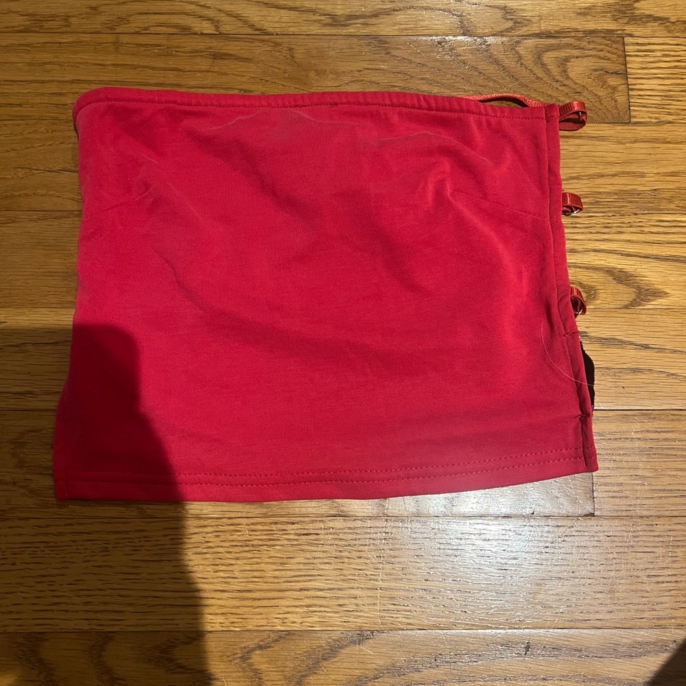 Edikted Red Crop Top